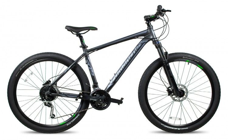 Велосипед COMANCHE Vector 27.5 (2018), рама 19", серый