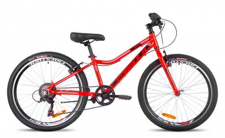 Велосипед FORMULA Acid 1.0 24 (2019), рама 12.5", красный/черный/синий