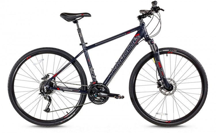 Велосипед COMANCHE Hurricane Cross 28 (2016), рама 20", синий