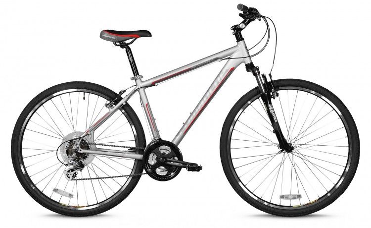 Велосипед COMANCHE Niagara Cross 28 (2016), рама 18", серебристый