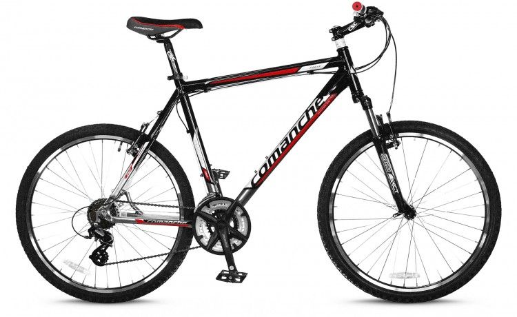 Велосипед COMANCHE Niagara M 26 (2015), рама 20.5", черный/красный/серебристый