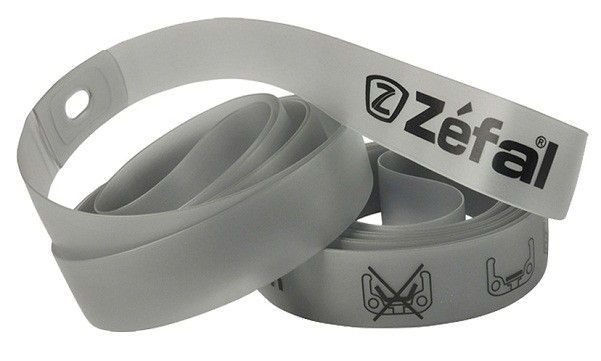 Ободная лента ZEFAL 700C/16мм серый (2шт)