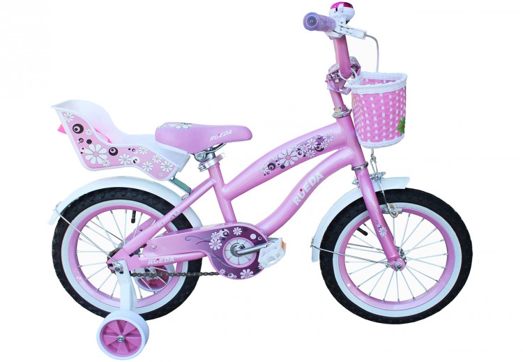 Велосипед RUEDA 1603 16" (2018), рама 23см, розовый