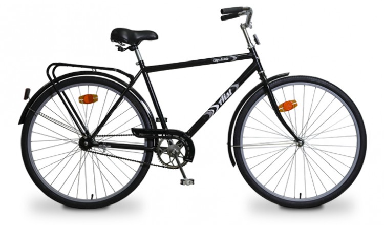 Велосипед AIST Classic 28 (2017), рама 20", черный