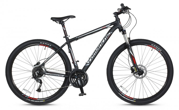 Велосипед COMANCHE Hurricane 29 (2017), рама 21", черный