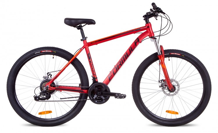 Велосипед FORMULA Thor 2.0 DD 27.5 (2019), рама 19", красный