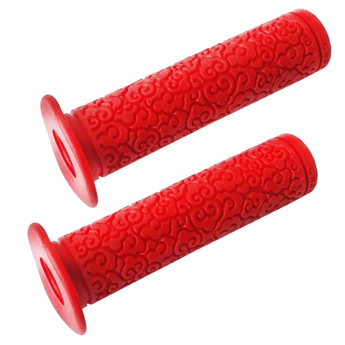 Ручки руля COMANCHE FORTE R резина/135 красные